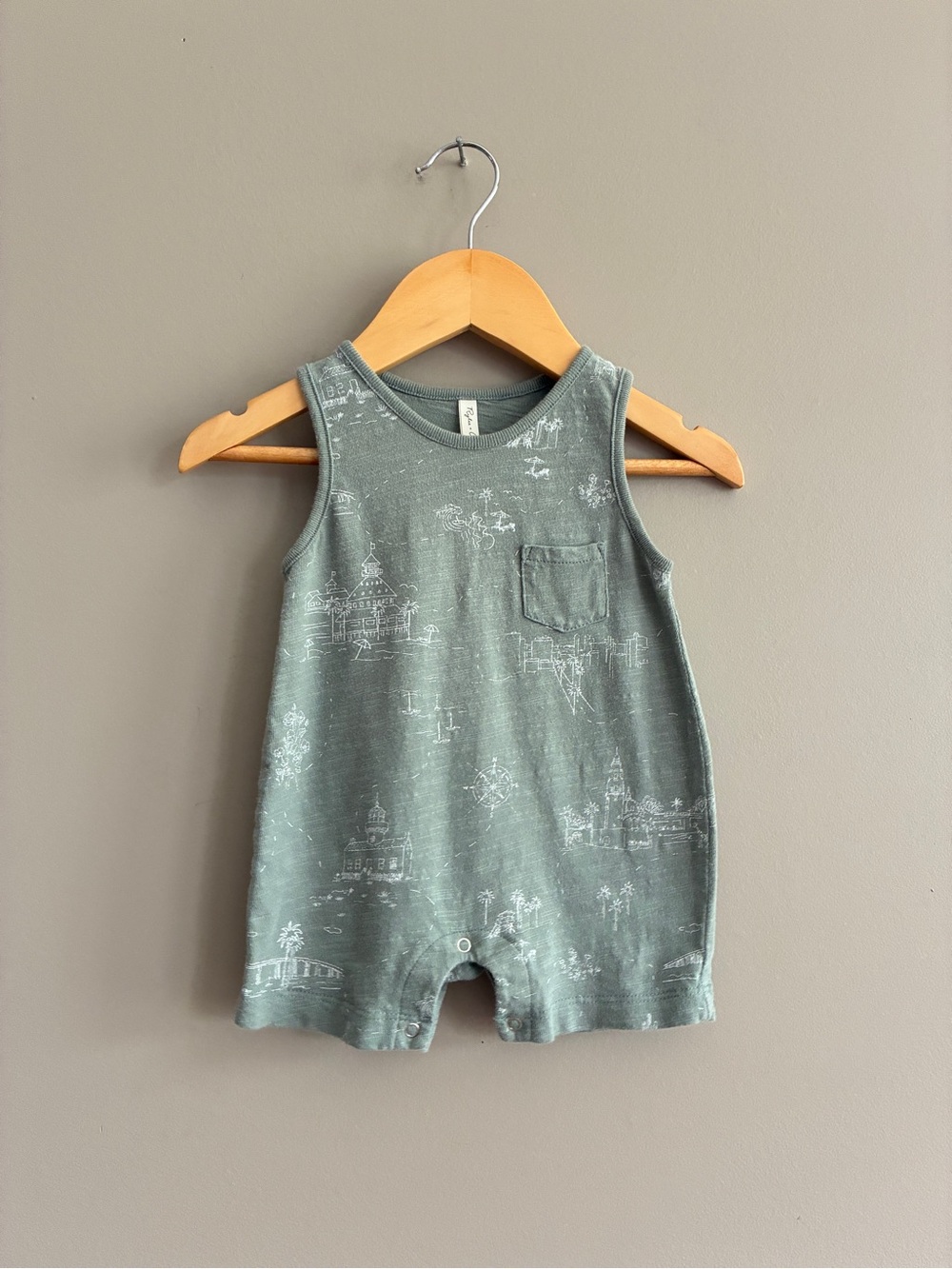 Rylee + Cru Tank Romper 3-6
